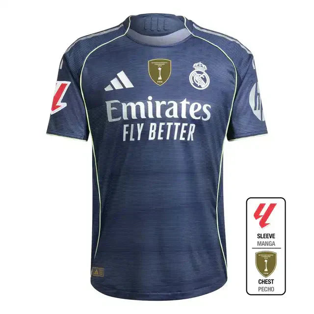 Player Version Real Madrid Away Soccer Jersey 2025/26 Top Soccer Jerseys Store