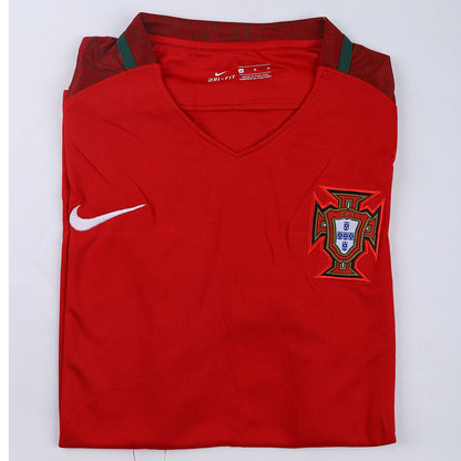 Classic Portugal Home Jersey 2016 Go Game Wear