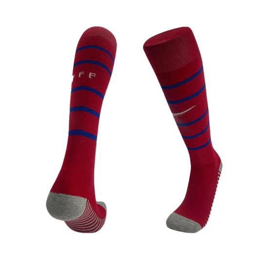 France Home Soccer Socks Euro 2024 For Adults Go Game Wear