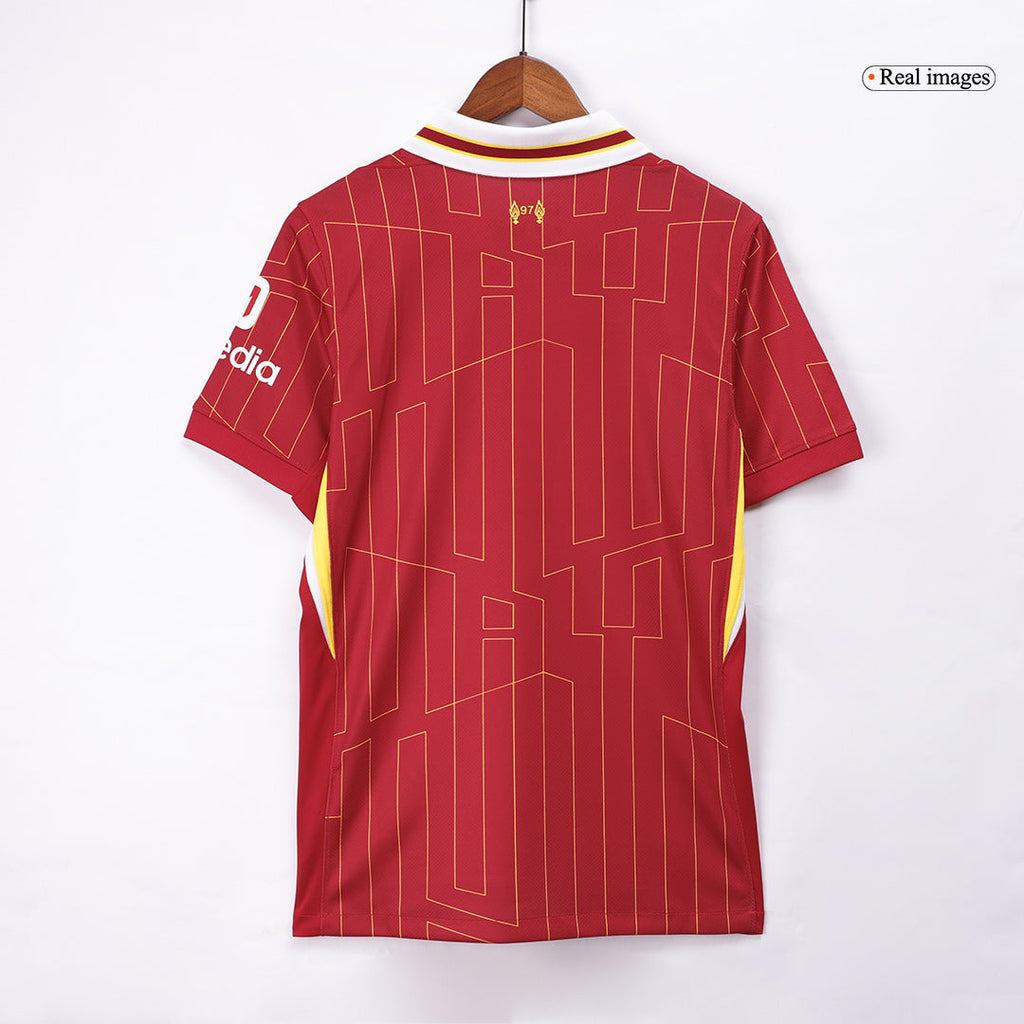 Luis Díaz #7 Liverpool Home  Soccer Jersey 2024/25 Top Soccer Jerseys Store