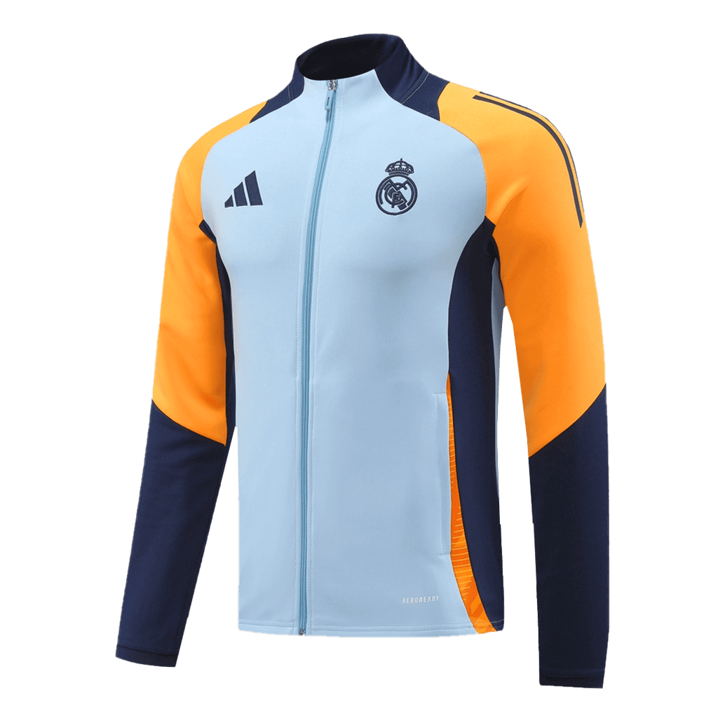 Kid's Real Madrid Training Kit (Jacket+Pants) 2024/25 Top Soccer Jerseys Store