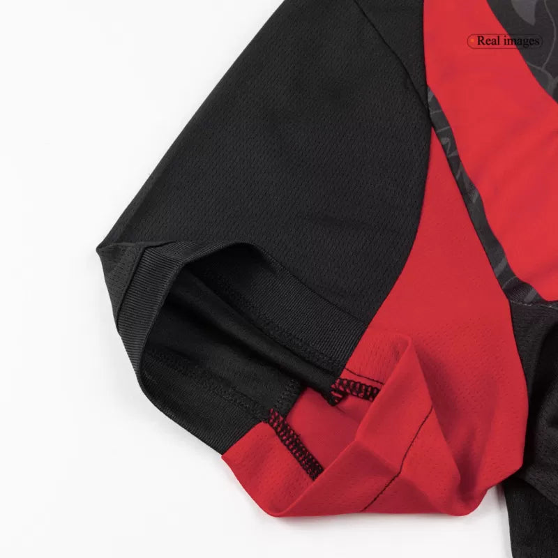 AC Milan Home Soccer Jersey Kit(Jersey+Shorts+Socks) 2025/26