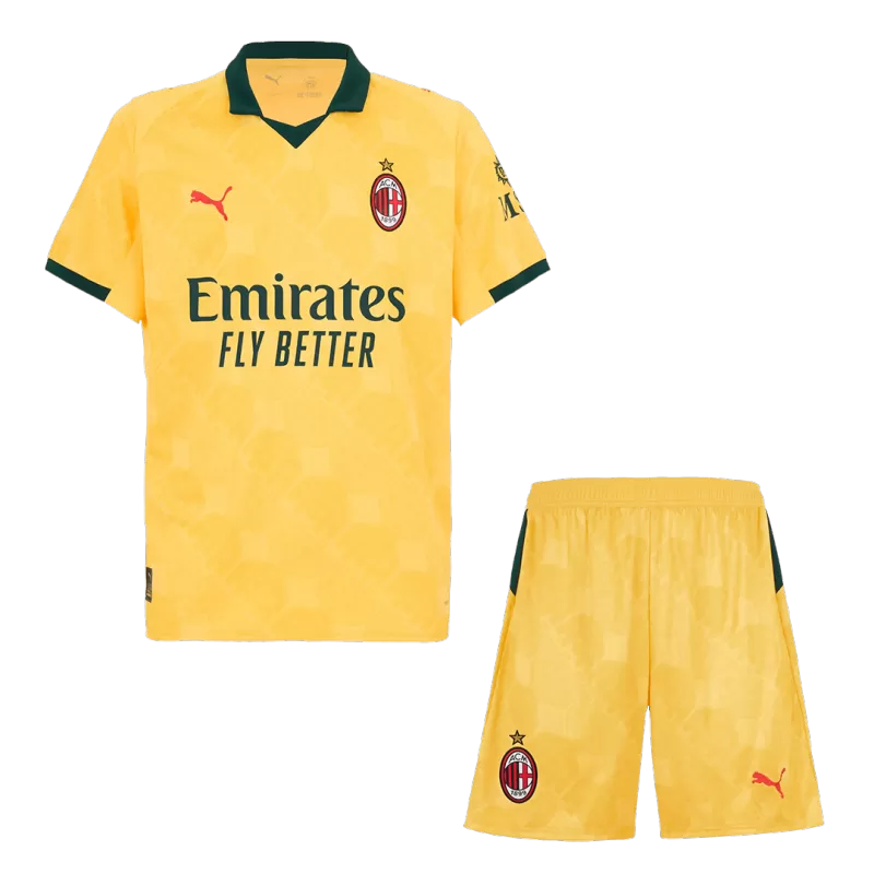 AC Milan Third Away Soccer Jersey Kit(Jersey+Shorts) 2025/26