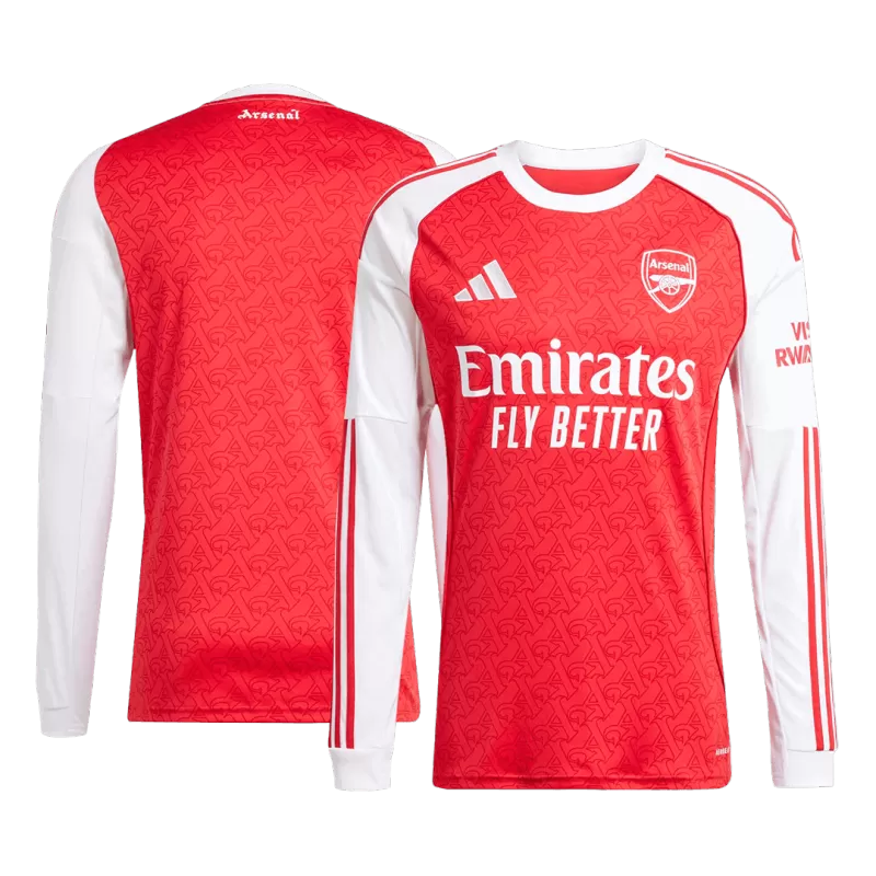 Arsenal Home Long Sleeve Soccer Jersey 2025/26