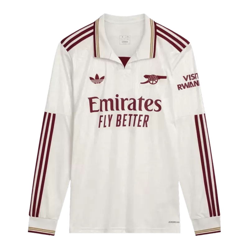 Arsenal Third Away Long Sleeve Soccer Jersey 2025/26