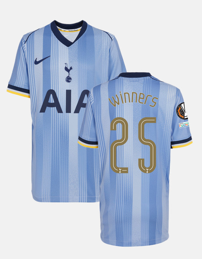 Europa League Winners Tottenham Hotspur Away  Soccer Jersey 2024/25 Go Game Wear