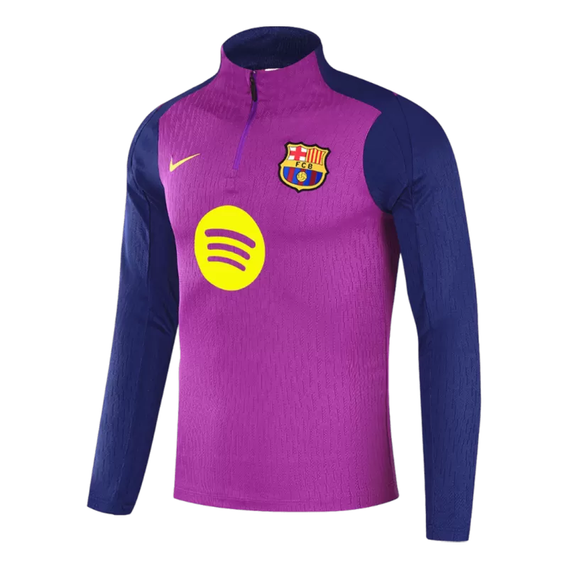 Barcelona 1/4 Zip Training Kit (Jacket + Pants) 2025/26 - Purple