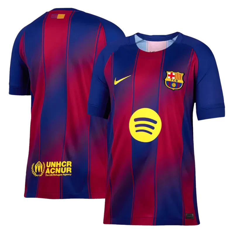 Barcelona Home 2025/26 Soccer Jersey Go Game Wear