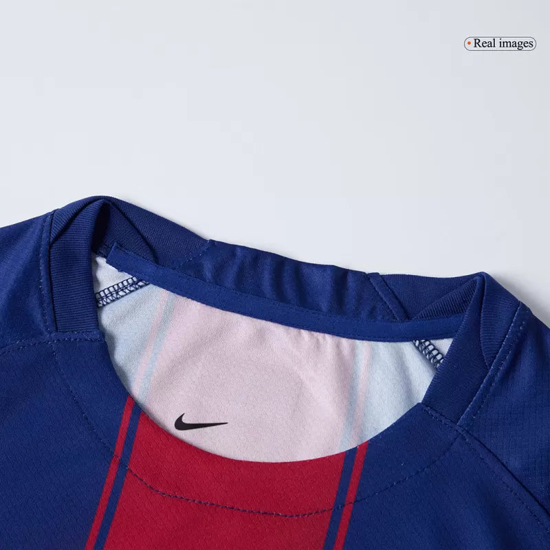 Barcelona Home Soccer Jersey Kit(Jersey+Shorts+Socks) 2025/26