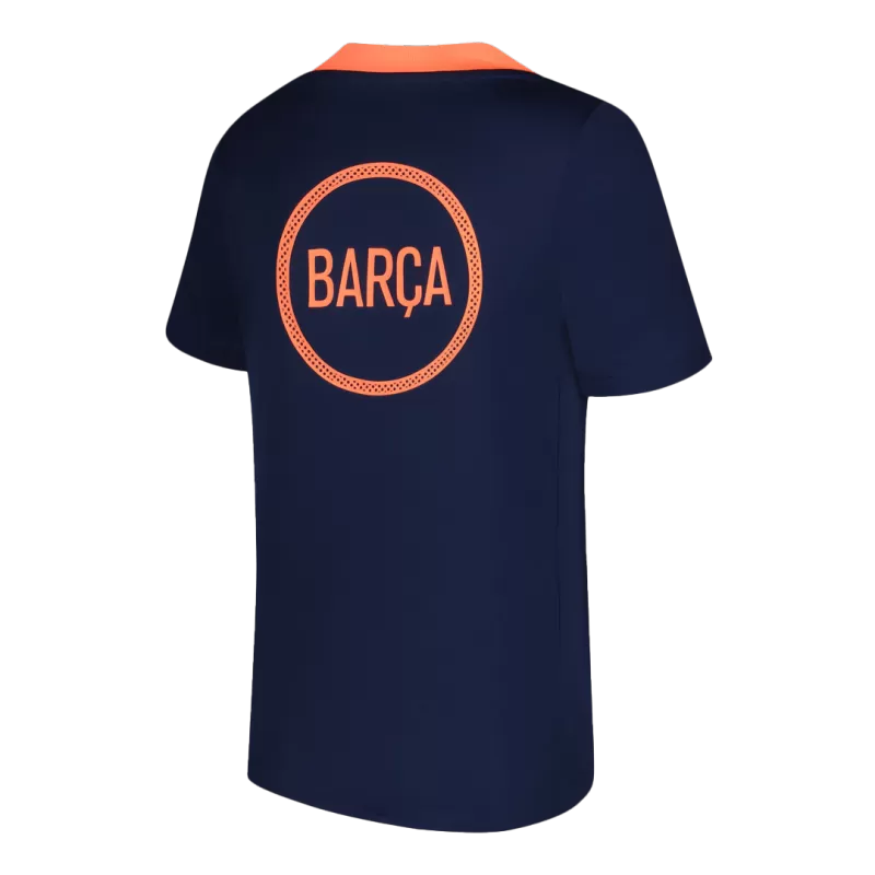 Barcelona Pre-Match 2025/26 Soccer Jersey - Orange&Black