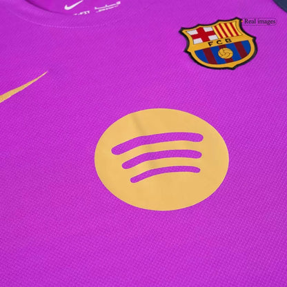 Barcelona Pre-Match 2025/26 Soccer Jersey - Purple