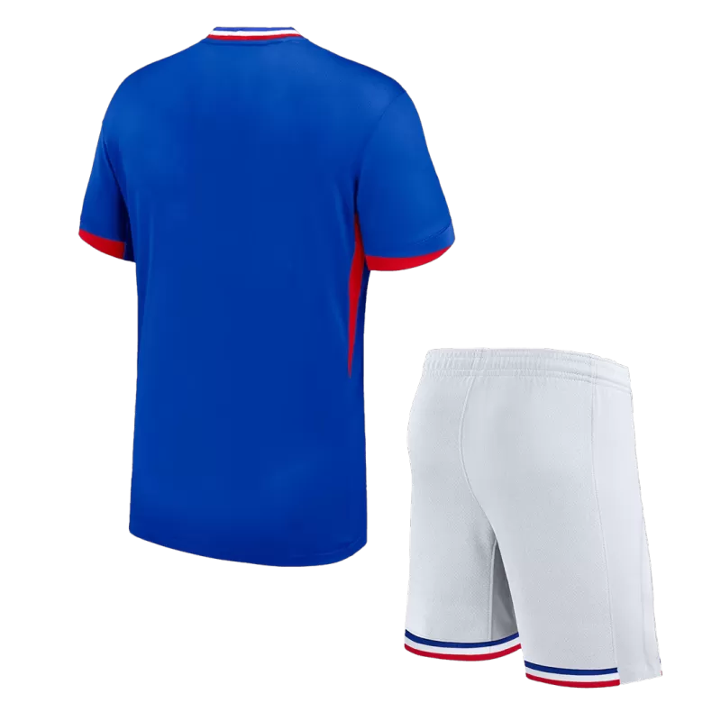 France Home Soccer Jersey Kit(Jersey+Shorts) Euro 2024