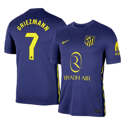 GRIEZMANN #7 Atletico Madrid Away Soccer Jersey 2025/26