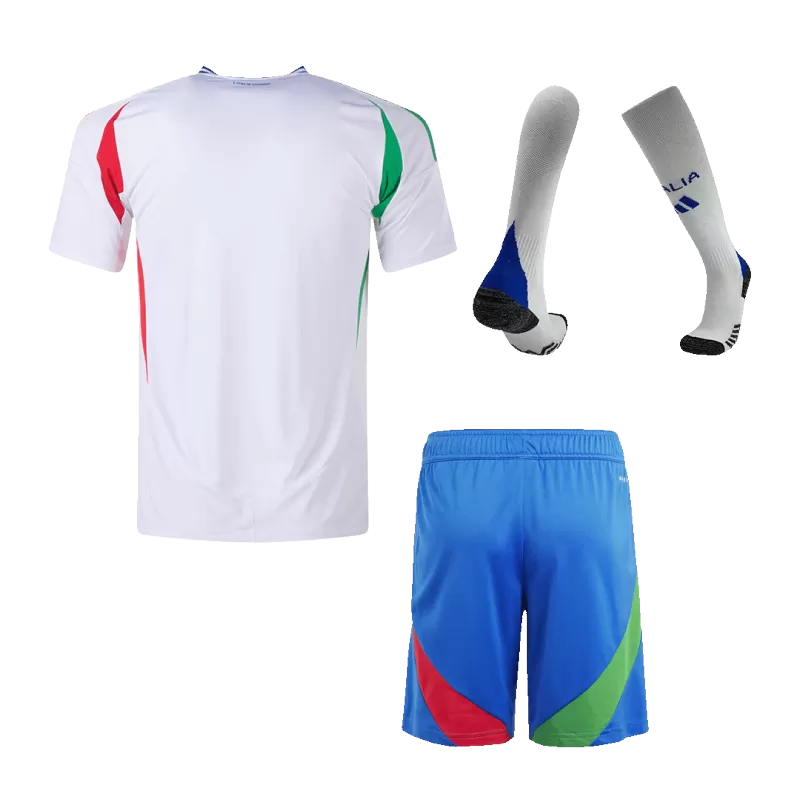 Italy Away Soccer Jersey (Jersey+Shorts+Socks) EURO 2024