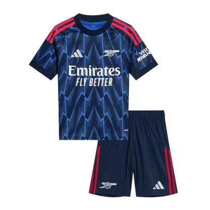 Kid's Arsenal Away Soccer Jersey Kit(Jersey+Shorts) 2025/26
