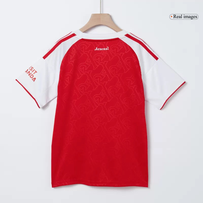 Kid's Arsenal Home Soccer Jersey Kit(Jersey+Shorts) 2025/26