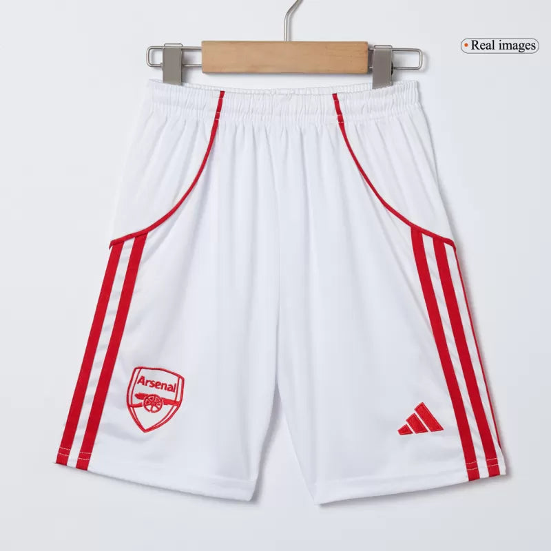 Kid's Arsenal Home Soccer Jersey Kit(Jersey+Shorts) 2025/26