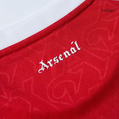 Kid's Arsenal Home Soccer Jersey Kit(Jersey+Shorts) 2025/26