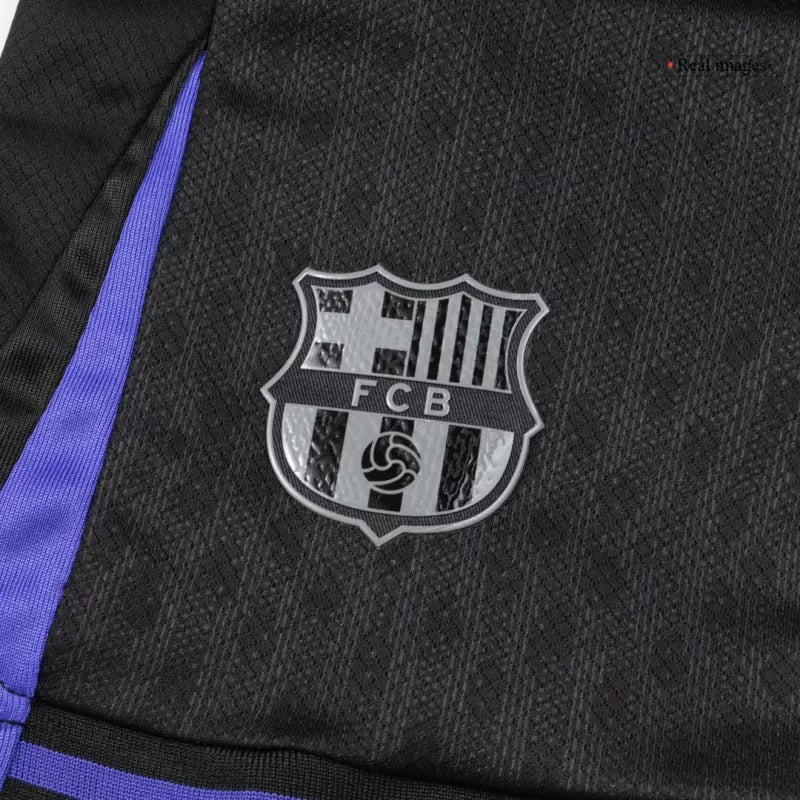 Kid‘s Barcelona Away Soccer Jerseys (Jersey+Short) Kit 2025/26
