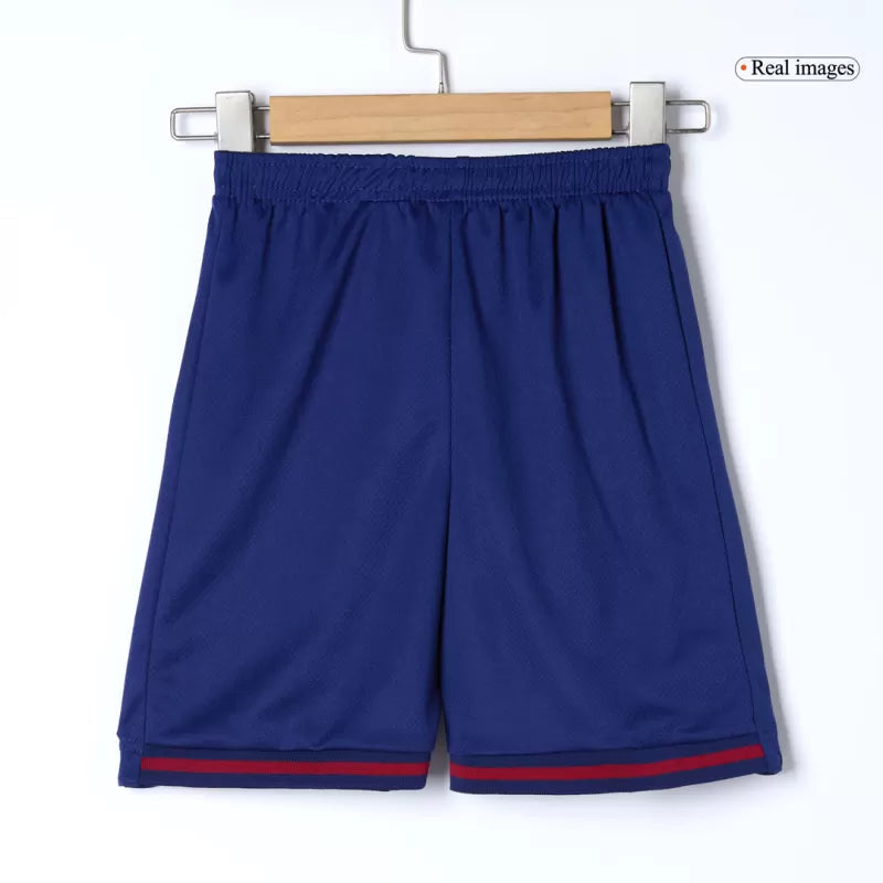 Kid‘s  Barcelona Home Soccer Jerseys (Jersey+Short) Kit 2025/26