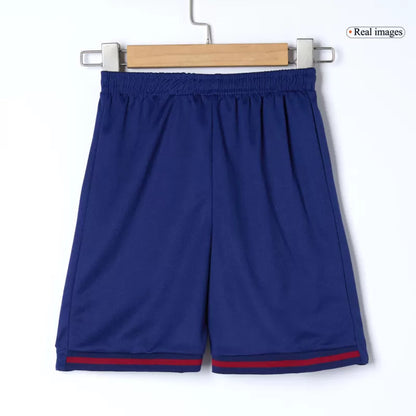 Kid‘s  Barcelona Home Soccer Jerseys (Jersey+Short) Kit 2025/26
