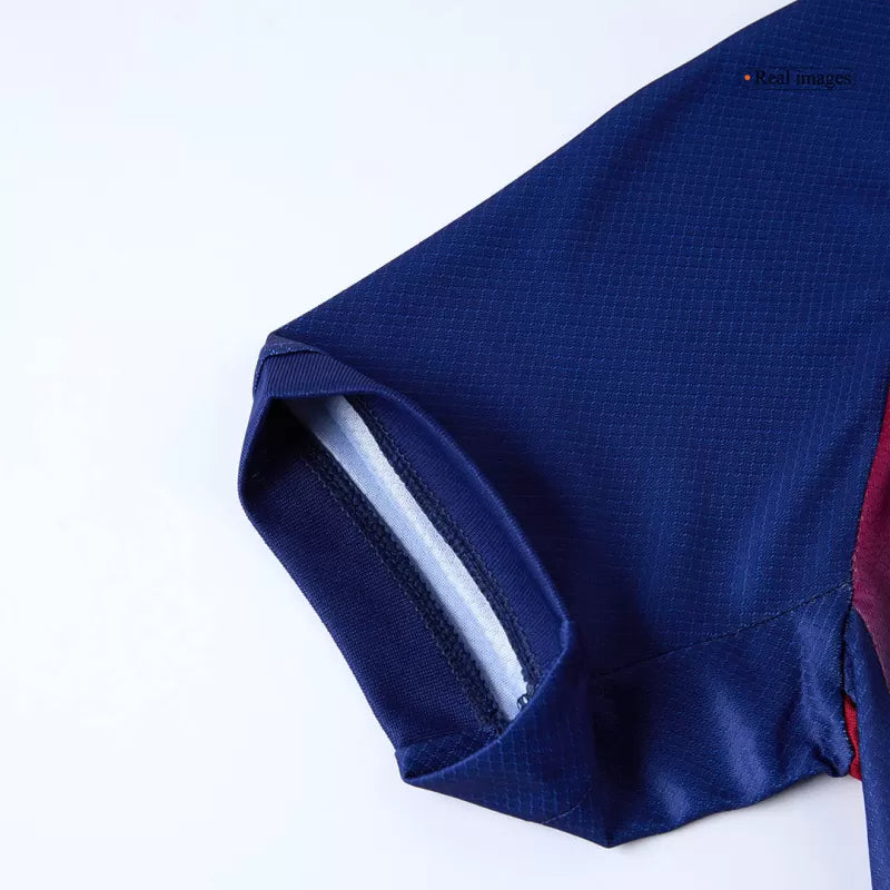 Kid‘s Barcelona Home Soccer Jerseys (Jersey+Short+Socks) Kit 2025/26