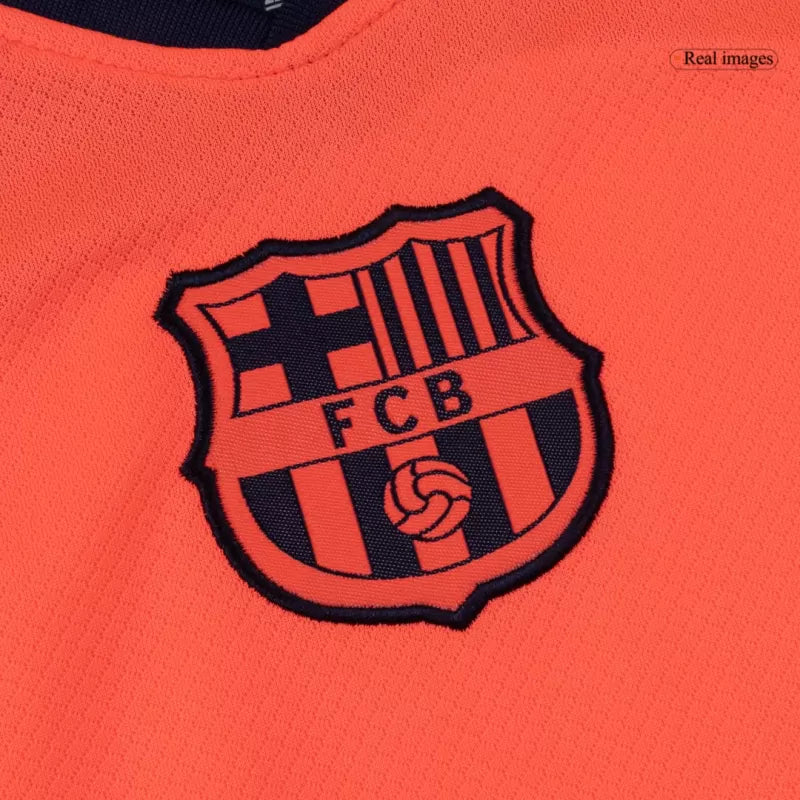 Kid‘s Barcelona Third Away Soccer Jerseys (Jersey+Short) Kit 2025/26