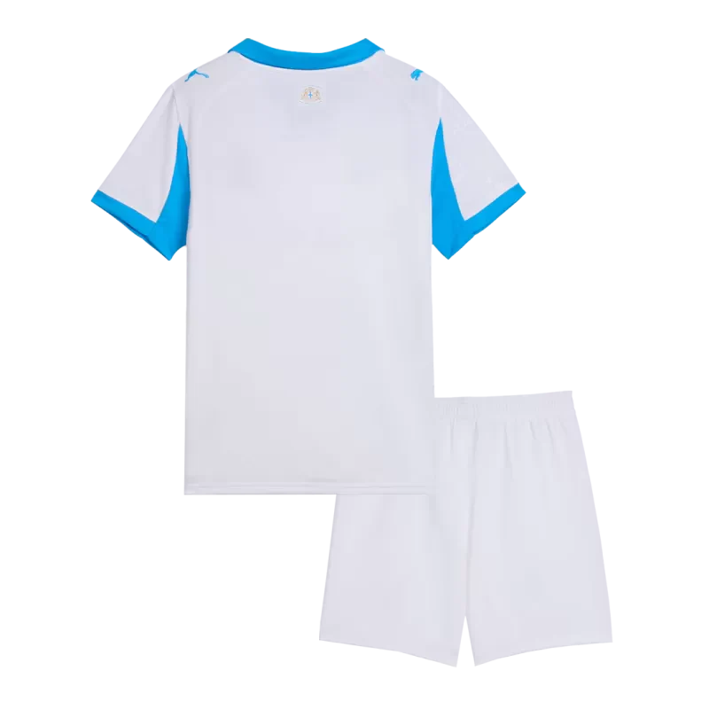 Kid's Marseille Home Soccer Jerseys Kit (Jersey+Shorts) 2025/26