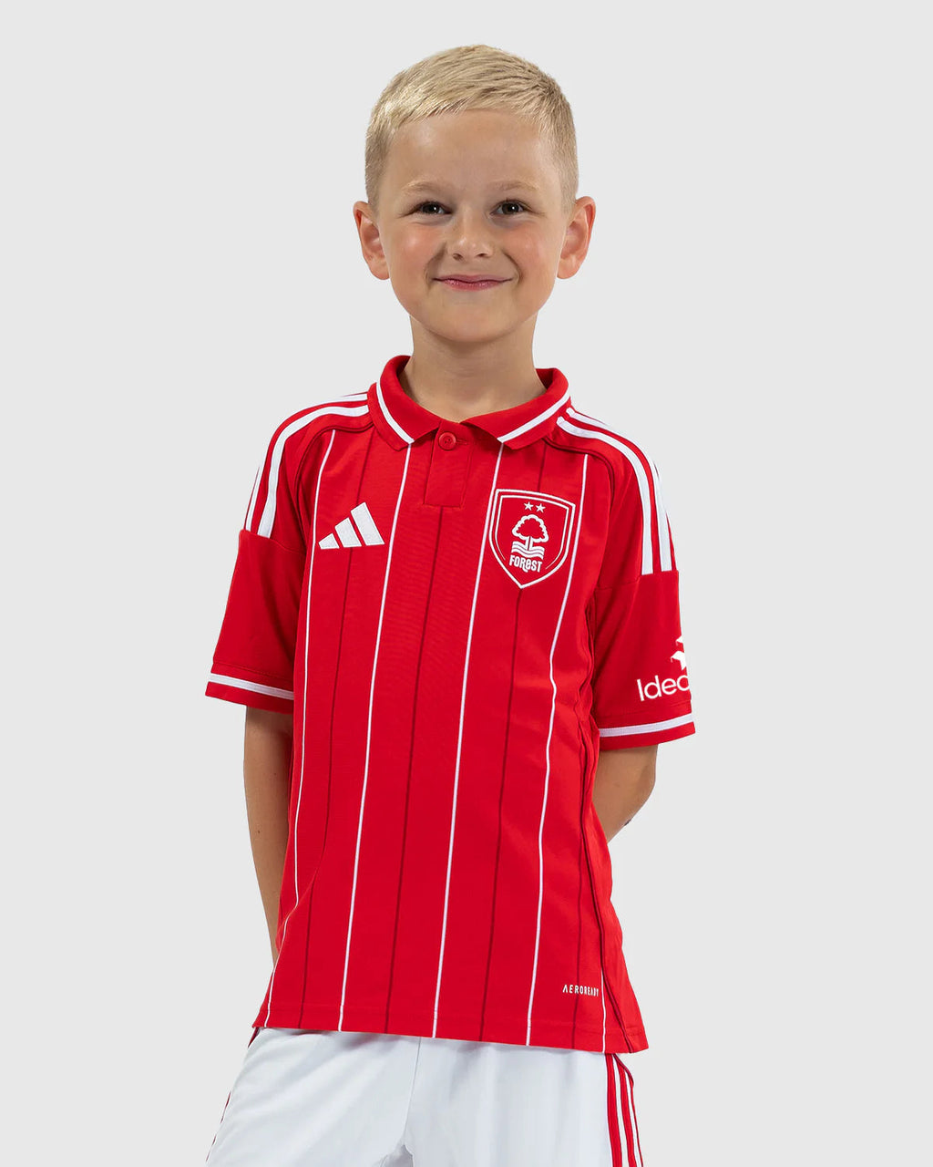 Kid's Nottingham Forest Home Soccer Jersey Kit(Jersey+Shorts) 2025/26 Top Soccer Jerseys Store
