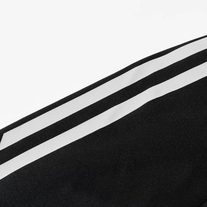 Kid's Real Madrid 1/4 Zip Training Kit (Jacket+Pants) 2025/26 - Black