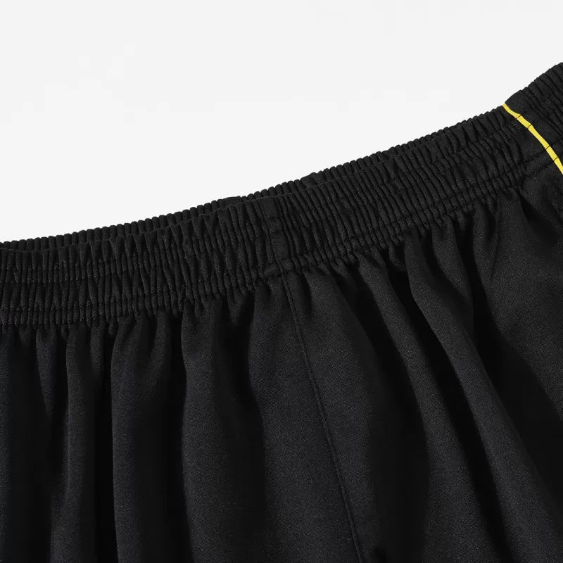 Kid's Real Madrid 1/4 Zip Training Kit (Jacket+Pants) 2025/26 - Black