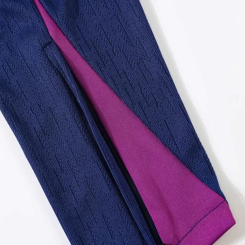 Kids Barcelona 1/4 Zip Training Kit (Jacket + Pants) 2025/26 - Navy