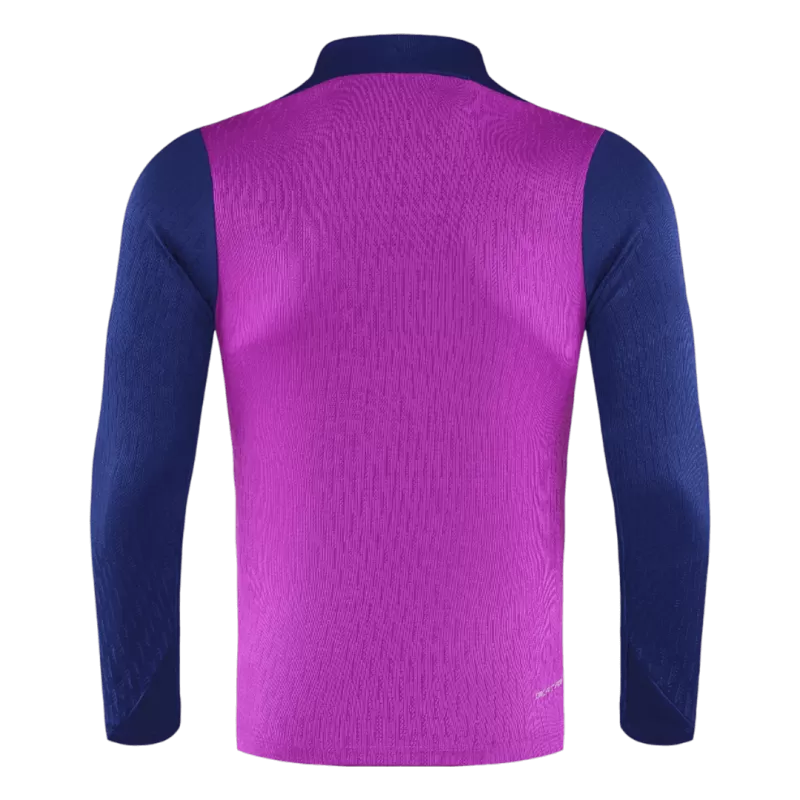 Kids Barcelona 1/4 Zip Training Kit (Jacket + Pants) 2025/26 - Purple