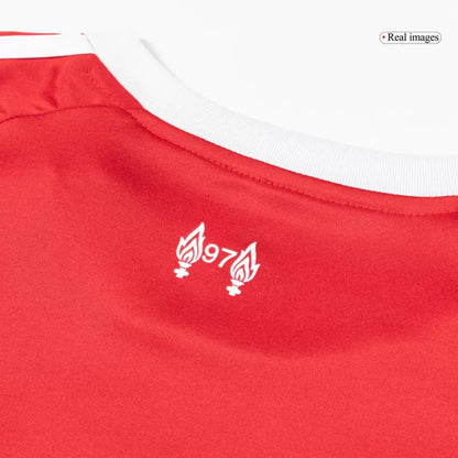 Kids Liverpool Home Soccer Jerseys Kit 2025/26 (Jersey+Shorts)