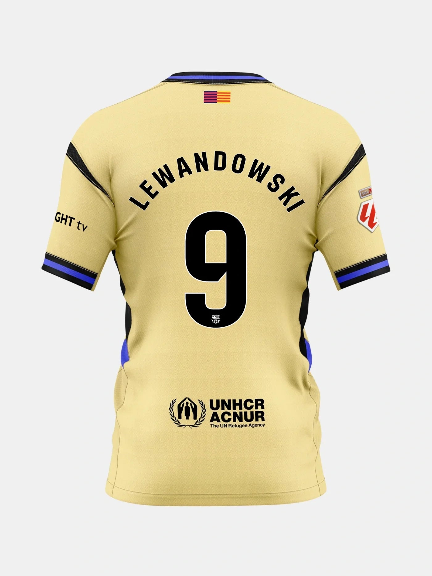 BarcelonaxKobe Bryant Lewandowski #9 Away 2025/26 Soccer Jersey - La Liga topsoccerjerseys.com