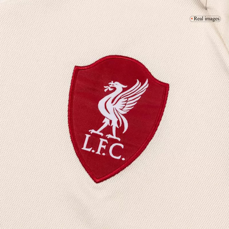 Liverpool Away Long Sleeve Soccer Jersey 2025/26