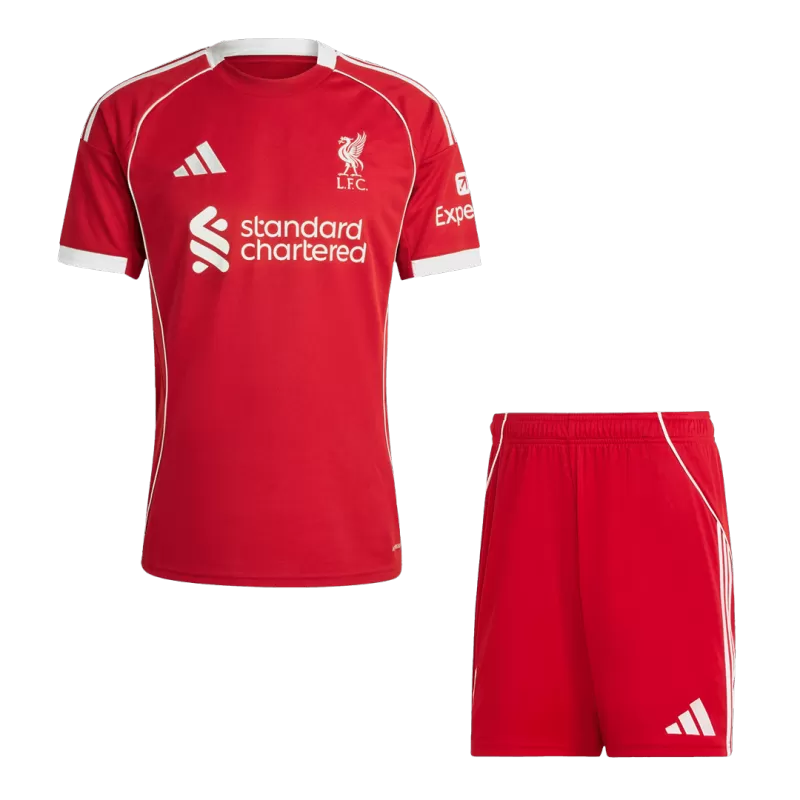 Liverpool Home Soccer Jersey Kit (Jersey+Shorts) 2025/26