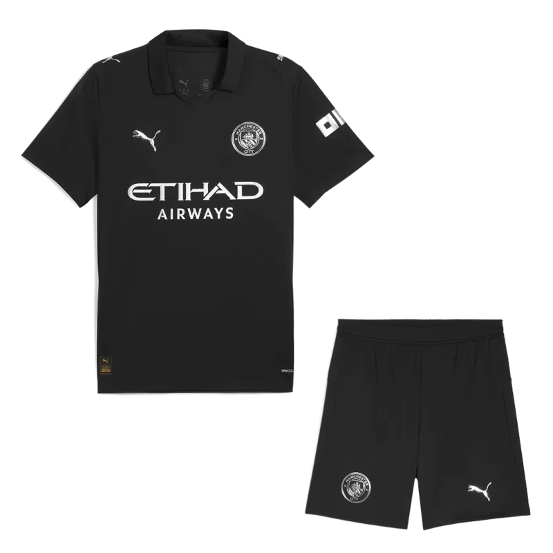 Manchester City Away Jersey Kit (Jersey+Shorts) 2025/26
