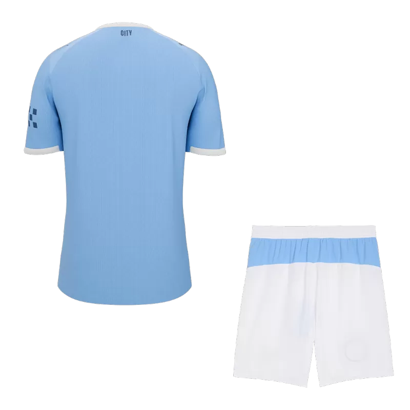 Manchester City Home Jersey Kit (Jersey+Shorts) 2025/26