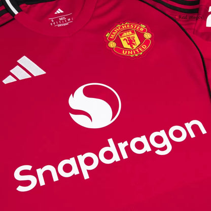 Manchester United Home Soccer Jersey 2025/26