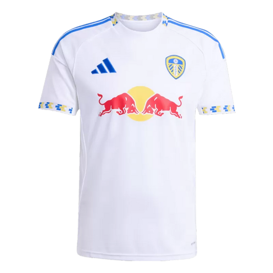 Men's Leeds United Home 2025/26 Soccer Jersey