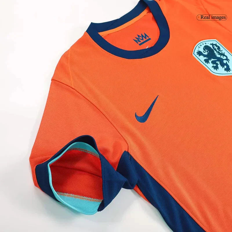 Netherlands Home Soccer Jerseys Full Kit 2024 topsoccerjerseys.com