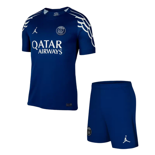 PSG Fourth Away Soccer Jersey Kit(Jersey+Shorts) 2024/25