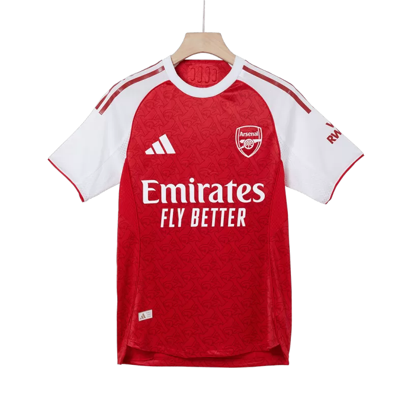 Player Version Arsenal Home Soccer Jersey Kit (Jersey+Shorts+Socks) 2025/26 -Slim Fit