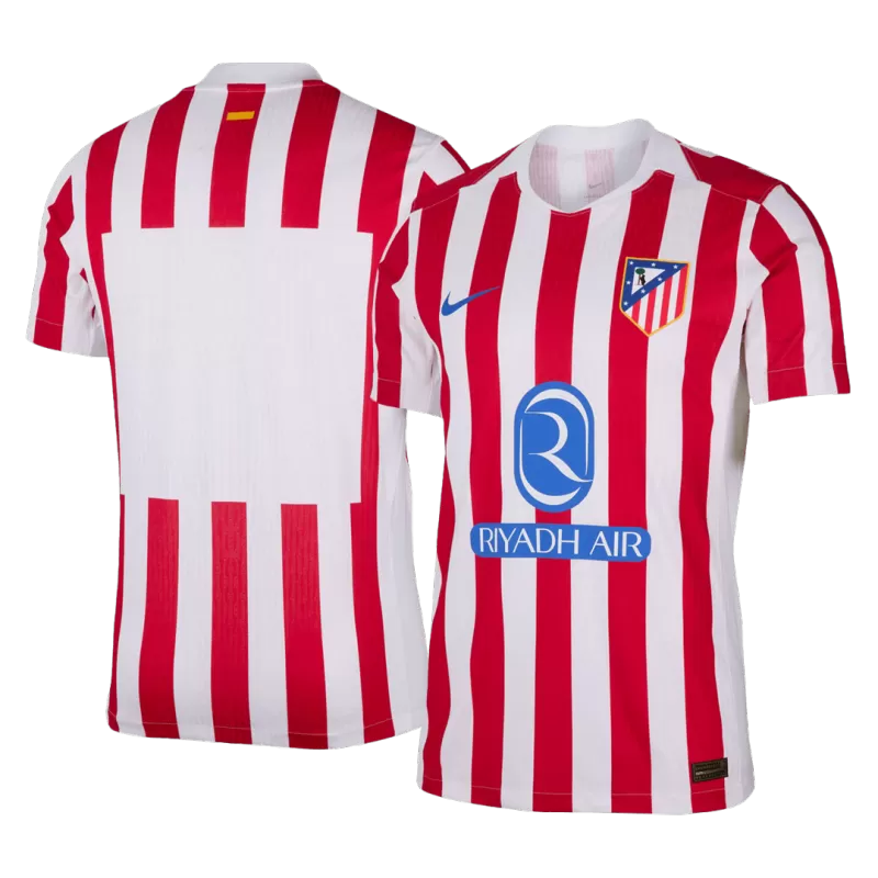 Player Version Atletico Madrid Home Soccer Jersey 2025/26