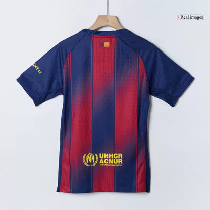 Player Version Barcelona Lewandowski #9 Home 2025/26 Soccer Jersey -  UCL