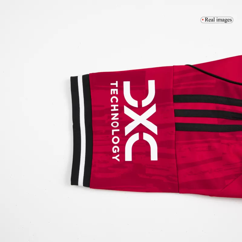 Manchester United Home Soccer Jersey Kit(Jersey+Shorts+Socks) 2025/26