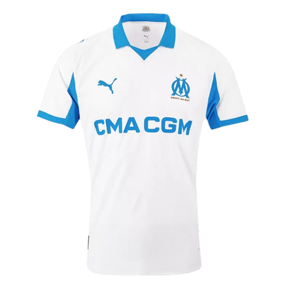 Player Version Marseille Home Soccer Jersey 2025/26
