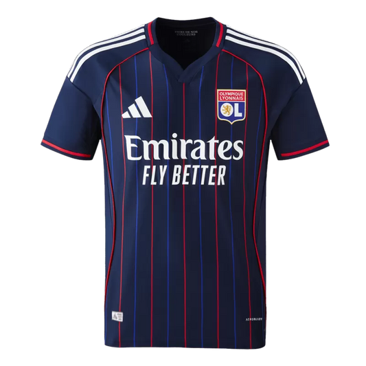 Player Version Olympique Lyonnais Away Soccer Jersey 2025/26