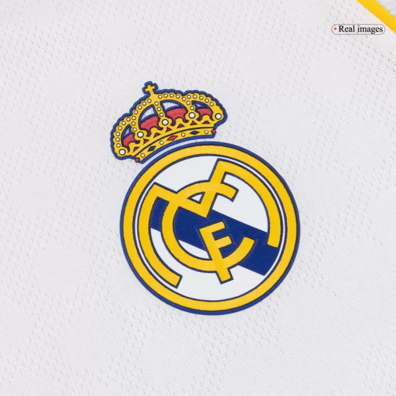 Player Version Real Madrid Home Long Sleeve Soccer Jersey 2025/26